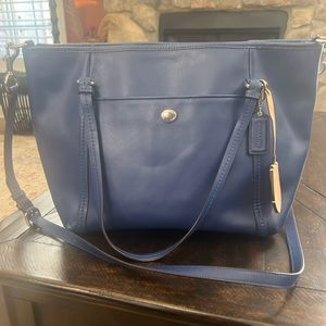Coach Leather Tote Bag